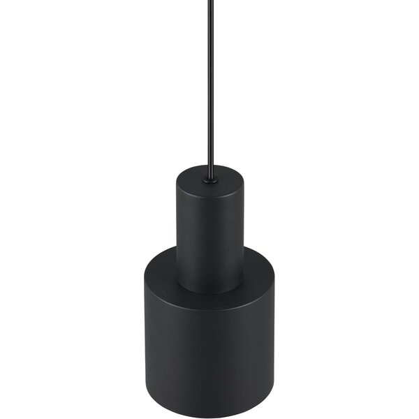 HLW LED Moderne Zwarte Metalen LED Hanglamp Trion Dago met E27 Fitting HLW LED Moderne Zwarte Metalen LED Hanglamp Trion Dago met E27 Fitting