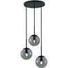 LED Hanglamp Trion Balina - 3-lichts Mat Antraciet Aluminium Verlichting per ruimte