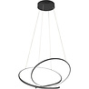HLW LED Trion Alvin Dimmable Metal Black LED Pendant Lamp 52W with Adjustable Color