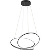 HLW LED Trion Alvin Dimmable Metal Black LED Pendant Lamp 52W with Adjustable Color
