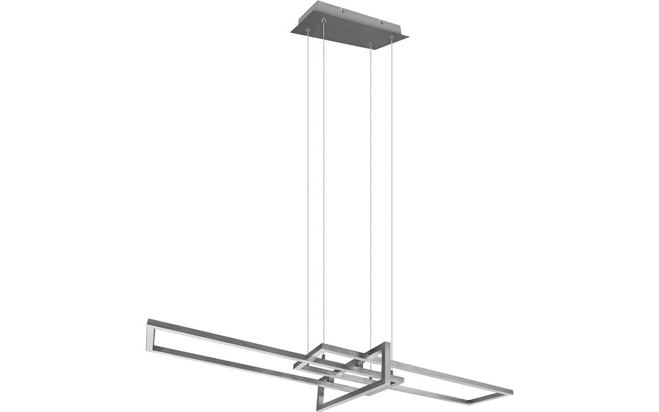 HLW LED White Dimmable LED Pendant Lamp 34W Trion Salana - Warm White 3000K, Matte Nickel HLW LED White Dimmable LED Pendant Lamp 34W Trion Salana - Warm White 3000K, Matte Nickel