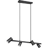 HLW LED Black LED Pendant Lamp Trion Milona - 4-light, GU10 fitting, matte black aluminum HLW LED Black LED Pendant Lamp Trion Milona - 4-light, GU10 fitting, matte black aluminum