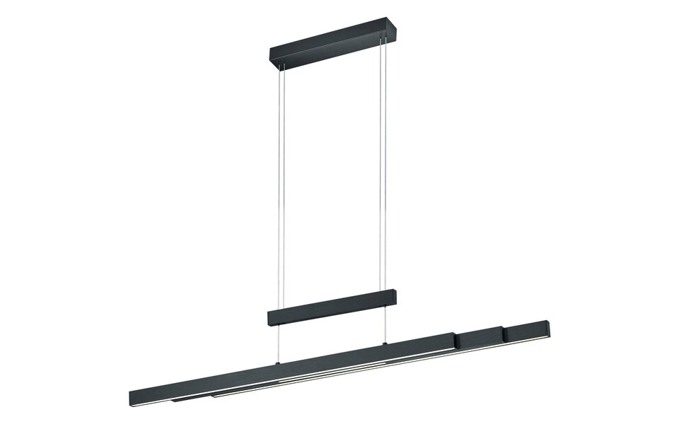 HLW LED Black LED Pendant Lamp 54W - Trion Trojan Up & Down with Adjustable Color