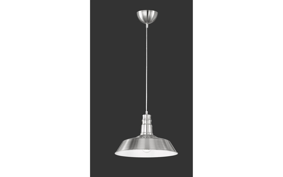 HLW LED LED Hanglamp Trion Wulo - Rond Mat Nikkel Aluminium, E27 Fitting, Modern Design