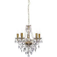 LED Chandelier Trion Lucy - Gold LED Pendant Lamp 5-light LED Chandelier Trion Lucy - Gold LED Pendant Lamp 5-light