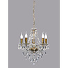 HLW LED LED Chandelier Trion Lucy - Gold LED Pendant Lamp with 5 E14 Light Points