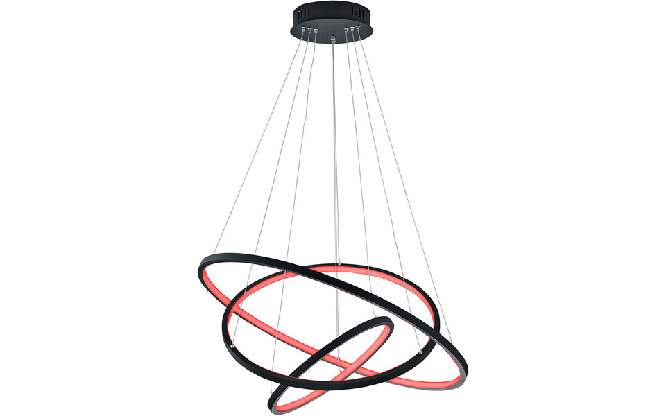 HLW LED LED Pendant Lamp WiZ 80W - Dimmable Smart RGB LED Pendant Lamp with Remote Control