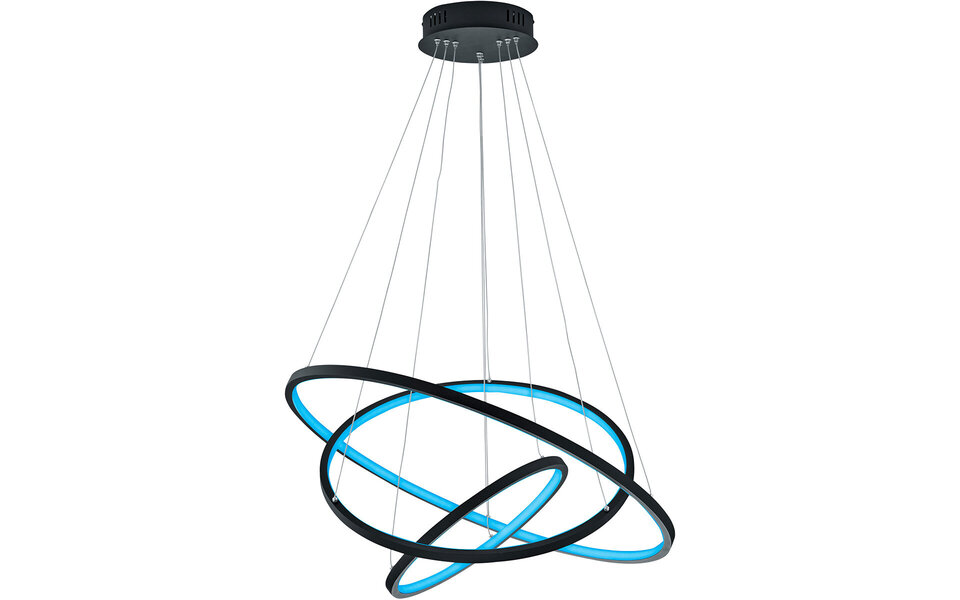 HLW LED LED Pendant Lamp WiZ 80W - Dimmable Smart RGB LED Pendant Lamp with Remote Control