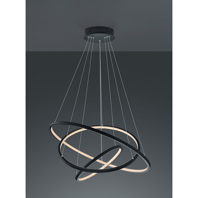 HLW LED LED Pendant Lamp WiZ 80W - Dimmable Smart RGB LED Pendant Lamp with Remote Control