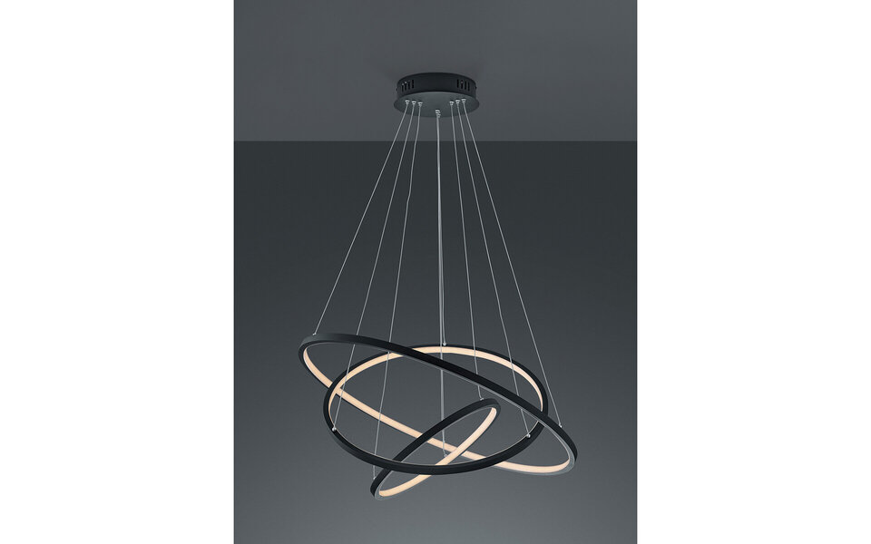 HLW LED LED Hanglamp WiZ 80W - Dimbare Smart RGB LED Hanglamp met Afstandsbediening