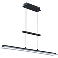 LED Pendant Lamp 18W Trion Sena - Matte Black Aluminum with Adjustable Color