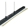 HLW LED LED Pendant Lamp 18W Trion Sena - Matte Black Aluminum with Adjustable Color