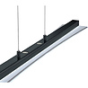 HLW LED LED Pendant Lamp 18W Trion Sena - Matte Black Aluminum with Adjustable Color