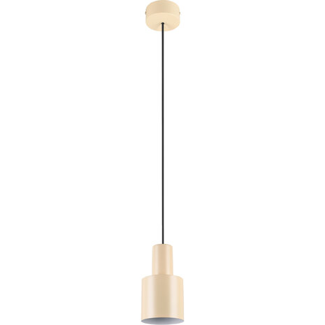 Stijlvolle Metalen LED Hanglamp Trion Dago - Beige, Verstelbaar, E27 Stijlvolle Metalen LED Hanglamp Trion Dago - Beige, Verstelbaar, E27