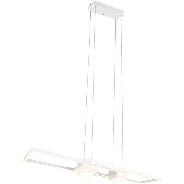 HLW LED Trion Zuru 37W Witte LED Hanglamp - Dimbaar, Aanpasbare Kleur & Aluminium HLW LED Trion Zuru 37W Witte LED Hanglamp - Dimbaar, Aanpasbare Kleur & Aluminium
