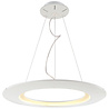 Witte LED Hanglamp 41W - Neutraal Wit Licht, Modern Design Verlichting per ruimte