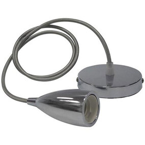 LED Hanglamp Edysa - Industrieel Rond Mat Chroom Aluminium LED Hanglamp Edysa - Industrieel Rond Mat Chroom Aluminium