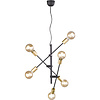 LED Pendant Lamp Trion Ross - 6-light Matte Gold Aluminum