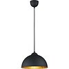 LED Pendant Lamp Trion Jin - Matte Black Aluminum, E27 Fitting