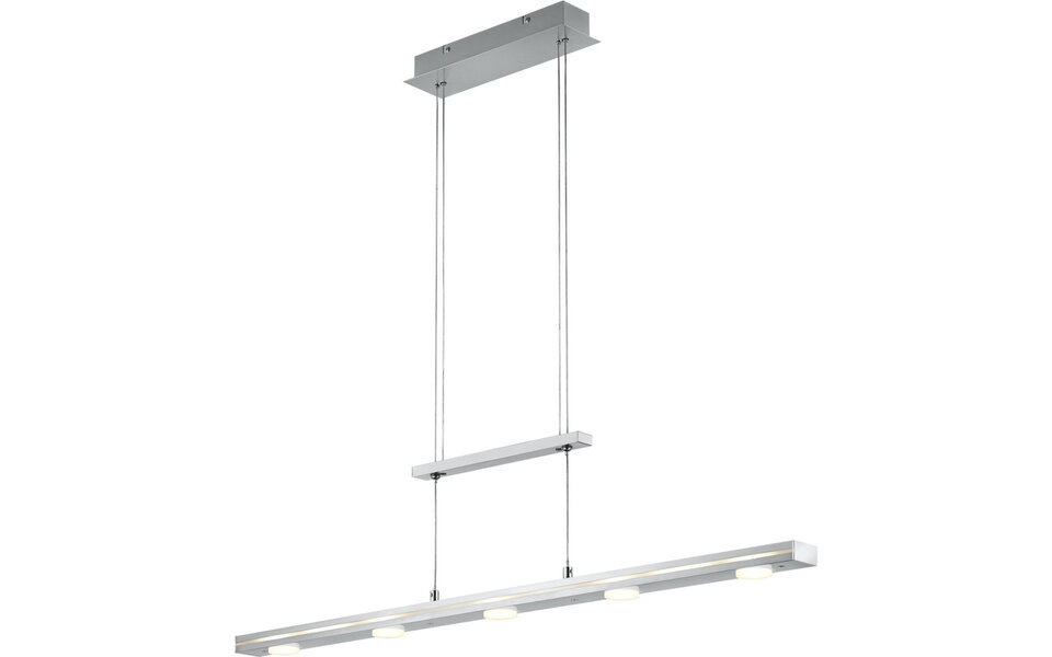 HLW LED LED Hanglamp Trion Lacy 21W - Dimbaar, Aanpasbare Kleur, Mat Nikkel