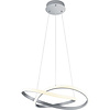 Dimbare LED Hanglamp 27.5W Warm Wit - Mat Nikkel Dimbare LED Hanglamp 27.5W Warm Wit - Mat Nikkel