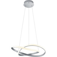 Dimmable LED Pendant Lamp 27.5W Warm White - Matte Nickel