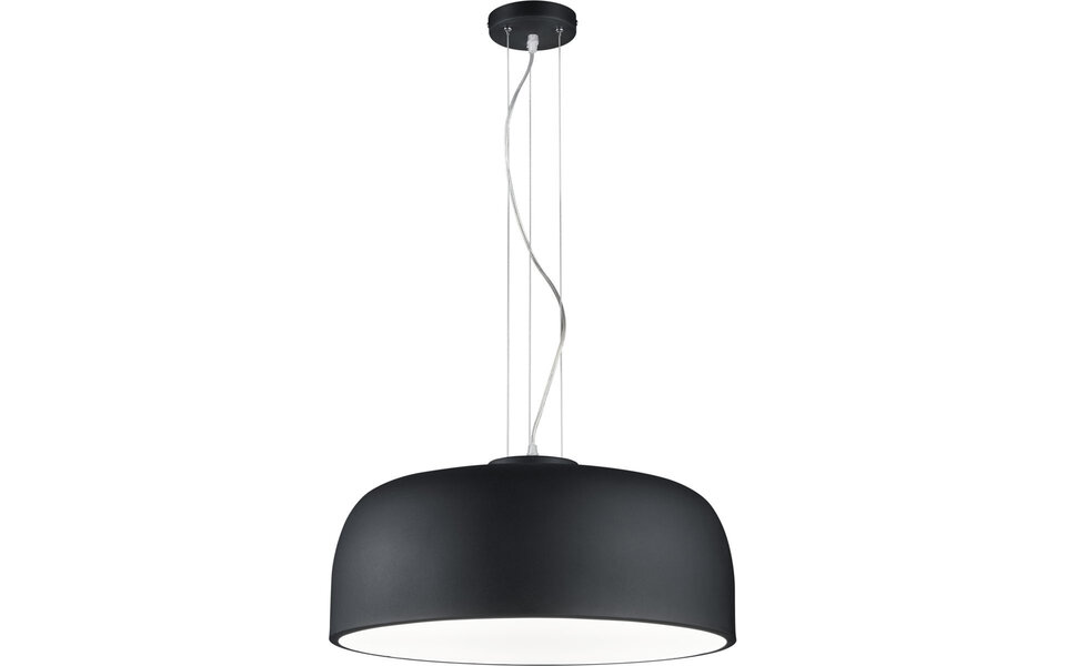 HLW LED Zwarte LED Hanglamp Trion Barnon - 4-lichts, Mat Aluminium, E27 fitting HLW LED Zwarte LED Hanglamp Trion Barnon - 4-lichts, Mat Aluminium, E27 fitting