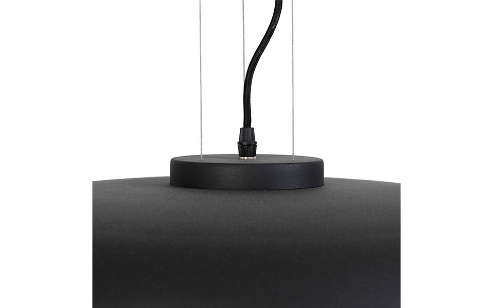 HLW LED Zwarte LED Hanglamp Trion Barnon - 4-lichts, Mat Aluminium, E27 fitting HLW LED Zwarte LED Hanglamp Trion Barnon - 4-lichts, Mat Aluminium, E27 fitting