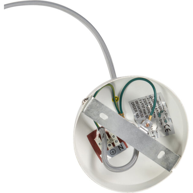HLW LED LED Hanglamp Hout - Trion Bola Rond Design met E27 Fitting en Mat Lichtbruin