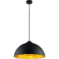 Black LED Pendant Lamp Trion Romy - Stylish LED lamp with E27 fitting