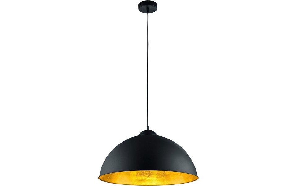 HLW LED Black LED Pendant Lamp Trion Romy - Stylish LED lamp with E27 fitting