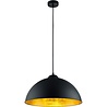 LED Hanglamp Trion Romy - Mat Zwart Aluminium, E27 Fitting Verlichting per ruimte