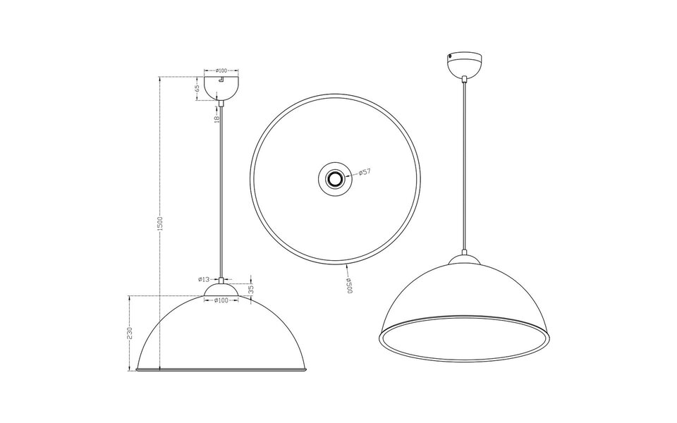 HLW LED Zwarte LED Hanglamp Trion Romy - Stijlvolle LED lamp met E27 fitting