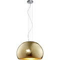 Gold LED Pendant Lamp Matte Gold - Elegant LED Lamp with E27 Socket