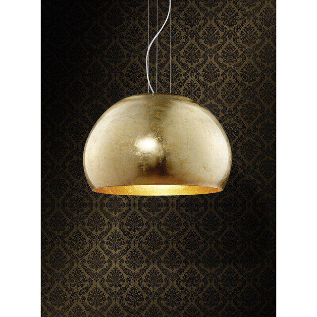HLW LED Gouden LED Hanglamp Mat Goud - Elegante LED Lamp met E27 Fitting