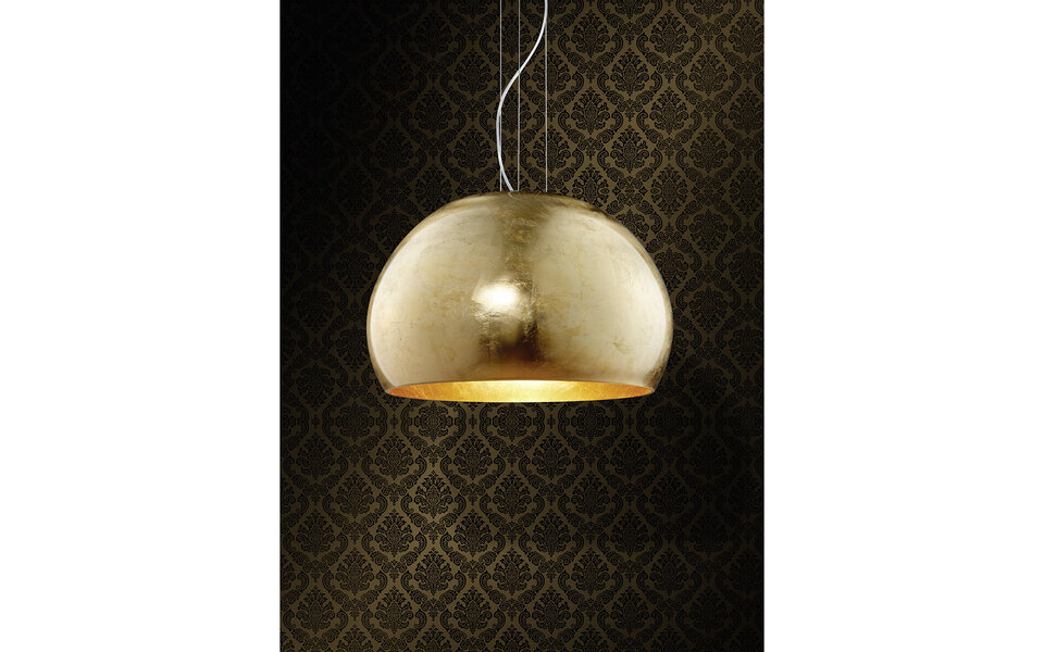HLW LED Gouden LED Hanglamp Mat Goud - Elegante LED Lamp met E27 Fitting