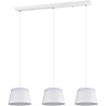 HLW LED White LED Pendant Lamp Trion Barnaness - 6 Lights, Matte White Aluminum, E14