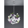HLW LED LED Pendant Lamp Trion Baduli - 4-light LED lamp with G9 fitting and gloss chrome