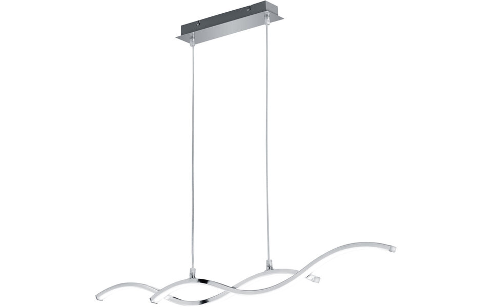 HLW LED LED Pendant Lamp Trion Cidoni 25W - White LED Pendant Lamp Warm White 3000K Matte Chrome