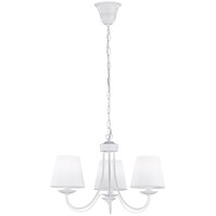 LED Hanglamp Mat Wit - 3-lichts Witte LED Lamp E14