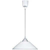 LED Hanglamp Trion Dikon - Stoffen & Witte LED Hanglamp E27