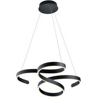 Dimbare LED Hanglamp 52W - Warm Wit - Mat Antraciet Dimbare LED Hanglamp 52W - Warm Wit - Mat Antraciet