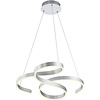 Dimbare LED Hanglamp 52W - Warm Wit - Mat Grijs Aluminium Dimbare LED Hanglamp 52W - Warm Wit - Mat Grijs Aluminium