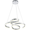 Dimbare LED Hanglamp 52W - Warm Wit - Mat Grijs Aluminium Verlichting per ruimte