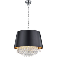 LED Pendant Lamp Trion Lorena - Black LED Lamp, 3 Light Points
