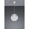 witte moderne XL LED hanglamp met E27 fitting en 40W vermogen in mat wit