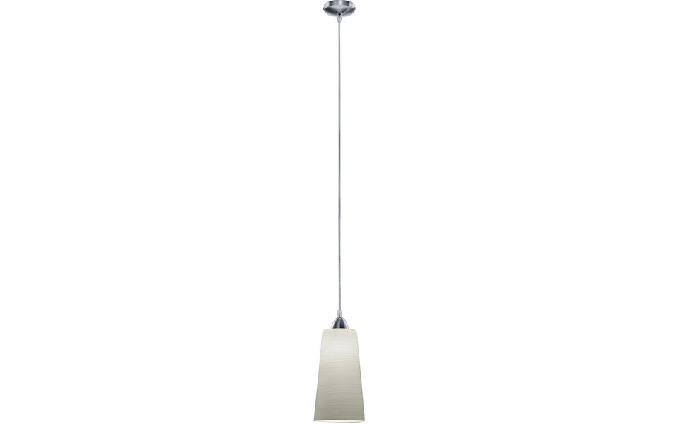 HLW LED LED Hanglamp Trion Konumo - Mat Nikkel Aluminium, E27, 1-lichts Rond