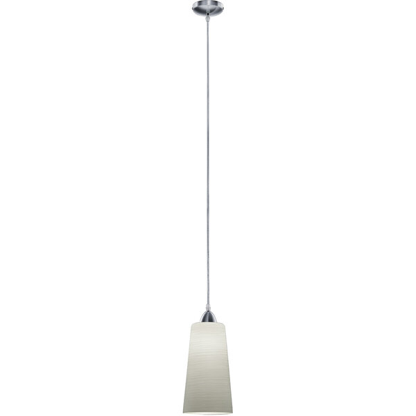HLW LED LED Hanglamp Trion Konumo - Mat Nikkel Aluminium, E27, 1-lichts Rond HLW LED LED Hanglamp Trion Konumo - Mat Nikkel Aluminium, E27, 1-lichts Rond