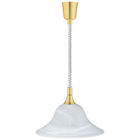 LED Pendant Lamp Trion Voluna - Matte Gold, E27 Fitting, Aluminum LED Pendant Lamp Trion Voluna - Matte Gold, E27 Fitting, Aluminum