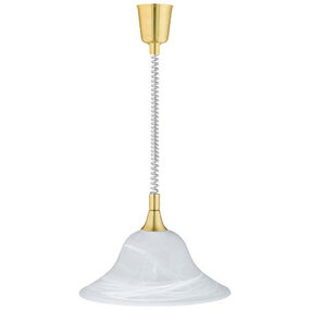 LED Hanglamp Trion Voluna - Mat Goud, E27 Fitting, Aluminium LED Hanglamp Trion Voluna - Mat Goud, E27 Fitting, Aluminium
